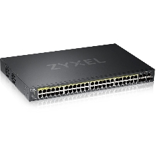 Коммутатор гибридный L2 PoE+ Zyxel NebulaFlex Pro GS2220-50HP, rack 19