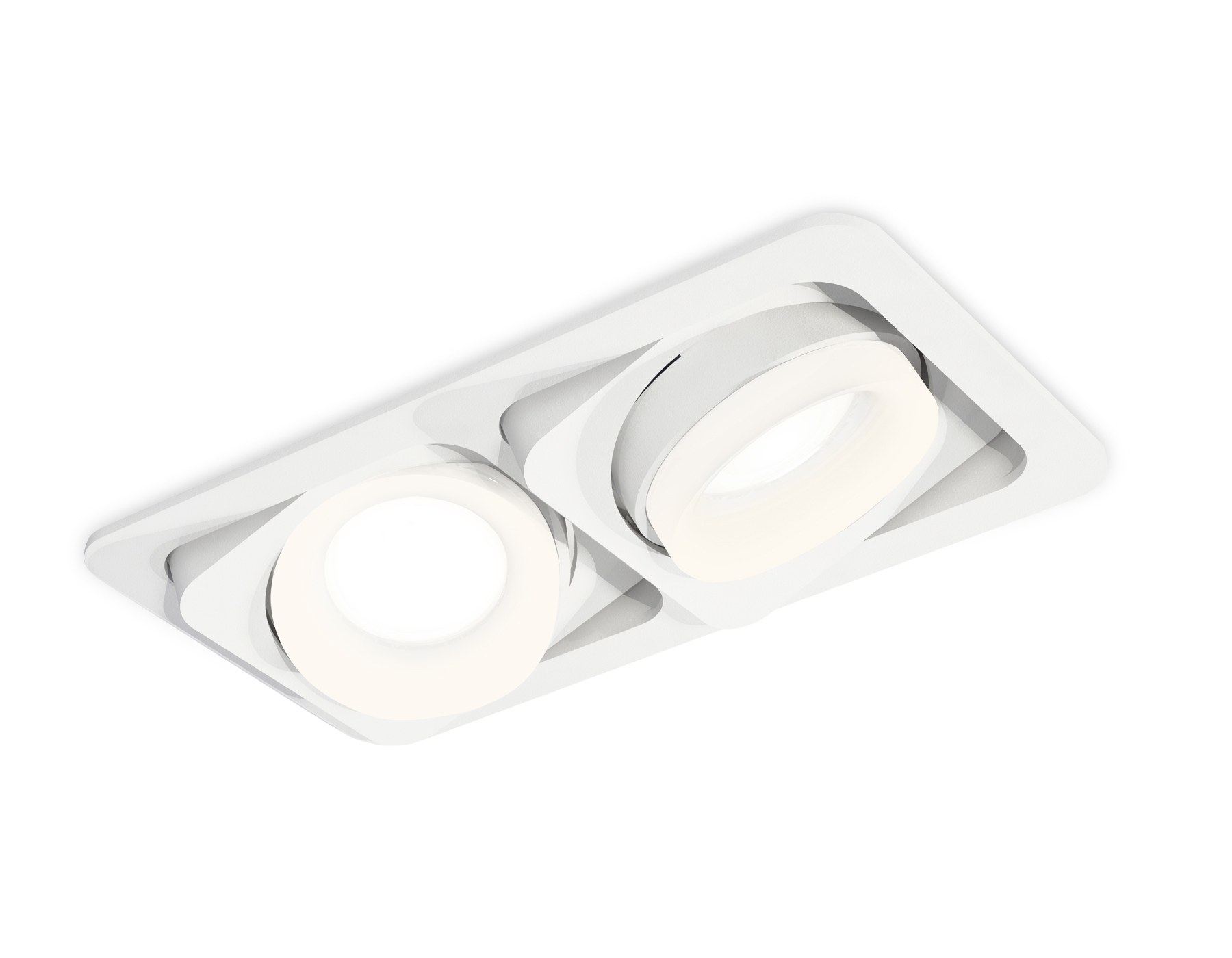 Комплект встраиваемого поворотного светильника Ambrella light XC7663084 SWH/FR белый песок/белый матовый MR16 GU5.3 (C7663, N7165)