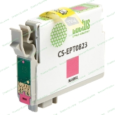 Картридж струйный Cactus CS-EPT0823 (T0823) пурпурный (13,8 мл) для Epson Stylus Photo R270/290/RX590