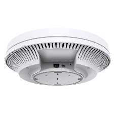 Точка доступа TP-Link 11AX dual-band ceiling access point, up to 1200 Mbit/s at 5 GHz and up to 574 Mbit/s at 2.4 GHz, 1 10/100/1000Mbps LAN port, support PoE 802.3at standard, support BSS coloring, Seamless Roaming, Mesh, Band Steering, Airtime Fairness, MU-MIMO, ma