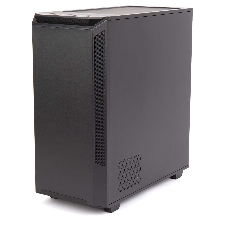 Компьютерный корпус Hiper PB81 черный без БП ATX 3x120мм 2xUSB2.0 2xUSB3.0 audio bott PSU