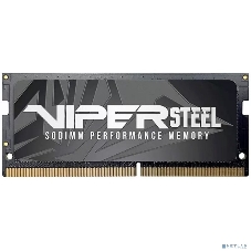 Оперативная память Patriot Steel Series, DDR4, 32GB (1x32 GB), 3200 MHz, CL22, радиатор, черный, SO-DIMM