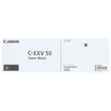 Картридж лазерный Canon C-EXV 50 Toner Black (9436B002), черный, 17600 стр при 6% (689g*1), для IR1435/1435i/1435iF