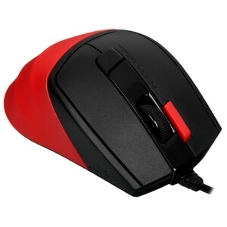 Мышь проводная A4Tech Fstyler FM45S Air красный/черный, 2400 dpi, USB, кнопки - 7