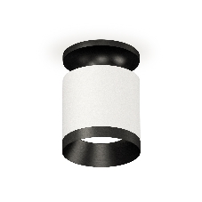 Светильник Ambrella Light XS7401083 SWH/PBK белый песок/черный полированный MR16 GU5.3 (N7926, C7401, N7031)