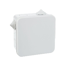Коробка расп. КМ41256 100х100х50мм о/к IP54 8 вв. (7035) IEK