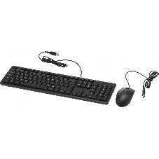 Комплект клавиатура+мышь A4Tech KR-3330S проводной, USB, 1200 DPI, чёрный