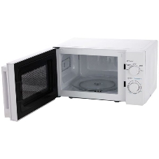 Микроволновая печь Midea MM720CY6-W белый, 20 л, 700 Вт, переключатели - поворотный механизм
