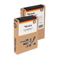 Болт мебельный Kranz DIN 603, 6х25, короб (50 шт./уп.)