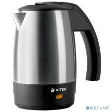 Чайник электрический Vitek VT-1154 SR 0.5л. 1000Вт серебристый/черный (корпус: металл)