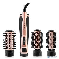 Фен-щётка BRAYER BR3100 черный/золотистый, 1000 Вт, 35/40/50 мм