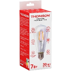 Лампа светодиодная Hiper THOMSON LED FILAMENT ST64 7W 730Lm E27 4500K