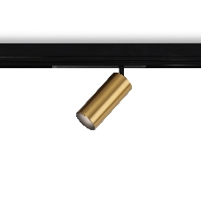 Управляемый светодиодный светильник для шинопровода Magnetic Ambrella light GL1233 GD золото IP20 24W 3000K-6400K 220V 36° D65*140 (Без ПДУ)