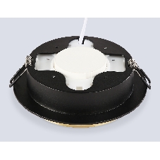 Светильник встраиваемый TU5020 BK/GD черный/золото IP20 GX70 D150*45