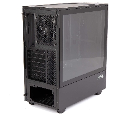 Компьютерный корпус Hiper PB81 черный без БП ATX 3x120мм 2xUSB2.0 2xUSB3.0 audio bott PSU