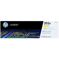 Картридж лазерный HP 203A CF542A (HP 203A) желтый для HP LaserJet M254/M280/M281 1300 страниц