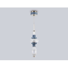Светильник Ambrella light LH53121 GD/WH/GB золото/белый/серо-синий 19W 3000K D160*1880