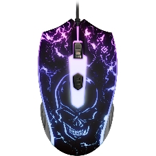 Комплект клавиатура+мышь Defender Aura MKP-117 проводной, USB, 2400 DPI, черный
