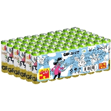 Батарея GP Super Alkaline 24A50/10SMF-2CRVS60 AAA (промо:50+10) (60шт) спайка