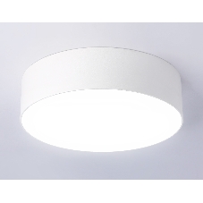 Потолочный светодиодный светильник Ambrella light FV5516 WH белый LED 18W 4200K D160*58 (Без ПДУ)