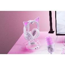 Гарнитура Razer Kraken Kitty V2 Белый, проводная, USB, подсветка