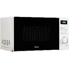 Микроволновая печь Midea AM720C2VR-W белый, 20 л, 700 Вт, переключатели - кнопки, поворотный механизм