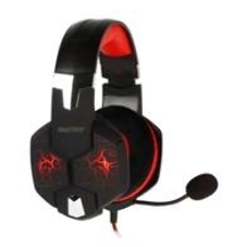 Гарнитура SmartBuy Rush Taipan чёрный-красный, проводная, USB, подсветка Гарнитура SmartBuy Rush Taipan чёрный-красный, проводная, USB, подсветка