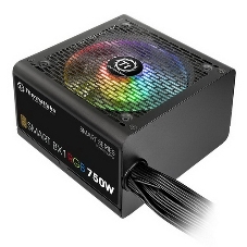 Блок питания Thermaltake Smart PS-SPR-0750NHSABE-1, 750Вт, 80 PLUS Bronze, 120мм, черный
