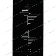 Индукционная варочная панель Kuppersberg ICO 301/домино, ширина 30 см, 2 зоны индукционного нагрева, сенсорное управление, 3 цифровых дисплея, 9 уровней мощности, таймер,автоотключение, защита от перелива, защита от детей, индикаторы остаточного тепла, Stop & Go, черный/прямой край