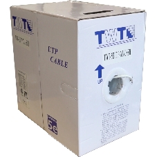 Кабель TWT UTP, серии XL, 4 пары, cat.5e, LSZH, белый, 305 м. Кабель TWT UTP, серии XL, 4 пары, cat.5e, LSZH, белый, 305 м.