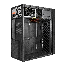 Компьютерный корпус Minitower ExeGate EX291146RUS BAA-105U2-01-AAA400 (mATX, БП AAA400 с вент. 8см, 2*USB+2*USB 3.0, аудио, черный)