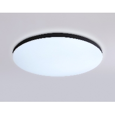 Умный светодиодный светильник FZ2004 BK черный IP54 20W 3000K-6500K+RGB Wi-Fi Алиса/Tuya/Smart Home/Alexa D300*55 (ПДУ ИК)