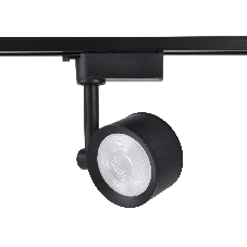 Трековый однофазный светодиодный светильник Ambrella light GL6392 BK черный LED 12W 4200K 24°