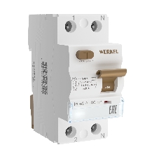 Устройство защитного отключения Werkel 1P+N 40 А 100 mA AC 6 kA W812P404