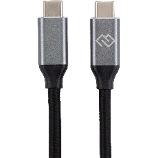 Кабель Digma D-Type-C-USB3.2-3m D-TYPE-C-USB3.2-100W-4K-3M 3м черный