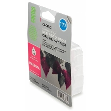 Картридж струйный Cactus CS-C8772 №177 пурпурный (11,4 мл) для HP PS 3213/3313/8253/C5183/C6183/C6283/C7183/C7283/C8183/D7163/D7263/D7363/D7463