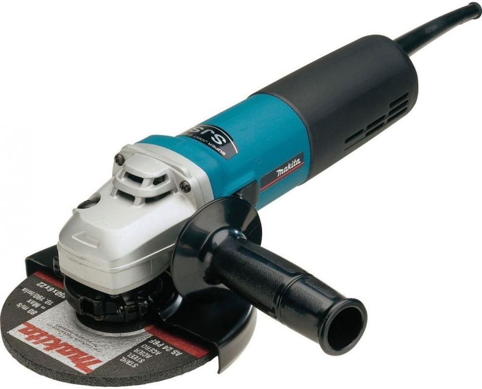 Угловая шлифовальная машина машина Makita 9565CVR 1400Вт 12000об/мин рез.шпин.:M14 d=125мм
