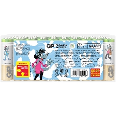 Батарея GP Super Alkaline 24A50/10SMF-2CRVS60 AAA (промо:50+10) (60шт) спайка