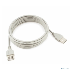 Кабель удлинит. USB2.0 Cablexpert CC-USB2-AMAF-10-N, AM/AF, медь, 3.0м, пакет