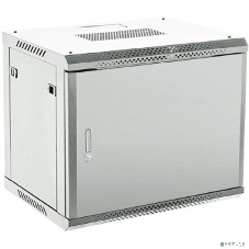 Шкаф коммутационный Rexant настенный 18U 600x600 мм пер. дв. металл серый