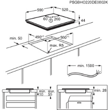 Индукционная варочная панель Electrolux CIR60433