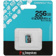 Флеш карта microSDXC 256Gb Kingston SDCG4/256GbSP Canvas Go! Plus V10 A2 w/o adapter
