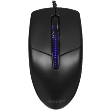 Мышь проводная A4Tech N-530S черный, 1200 dpi, USB, кнопки - 3
