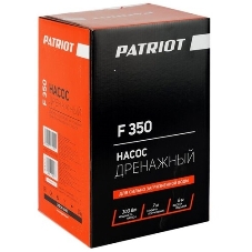 Садовый насос дренажный Patriot F 350 300Вт 5000л/час