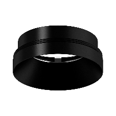 Насадка для корпуса светильника N7031 PBK черный полированный D70*H27mm Out10mm MR16