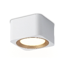 Светильник накладной TN70831 WH/GD белый/золото GX53 max 12W 96*96*60