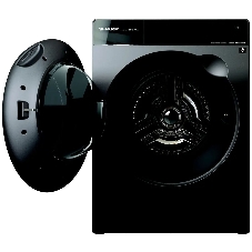 Стирально-сушильная машина Sharp, габариты (ш*в*г) -598х850х680 мм., фронтальная загрузка, cтирка 10.5 кг, сушка 7.5 Кг, электронное управление,отжим при 1400 об/мин,защита от протечек, 15 программ, инверторный двигатель,SHARP Plasmacluster ION,пр-во Китай