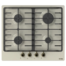Газовая варочная поверхность Korting HG 645 CRB, 4 конфорки, эмалированный металл, 7550 Вт