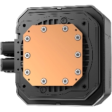 Система водяного охлаждения Deepcool Spartacus 420 ARGB Soc-AM5/AM4/1200/1700/1851 черный 4-pin 32.89dB Al LCD 2647gr Ret (R-SPT420-BKDSMP-G-1)