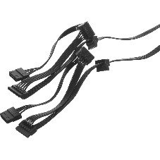 Блок питания PCCOOLER P5-YK1000-B1H, 1000Вт, 80 PLUS Bronze, 135мм, черный